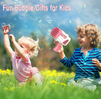 Bazooka Bubble Gun Toy ��� Fun Automatic Bubble M