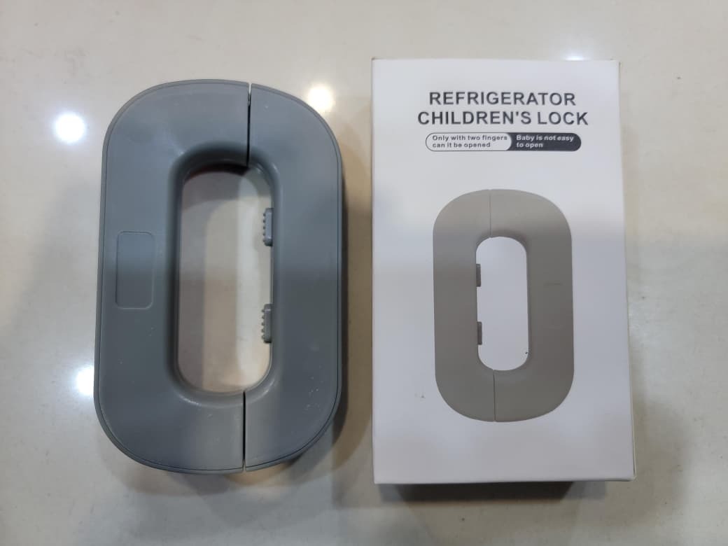 Child Safety Refrigerator Lock ��� Self Adhesive