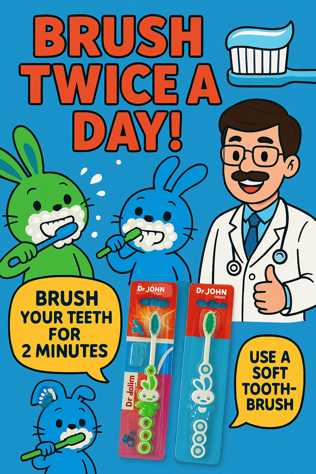Dr. Jones Baby Teeth Brush ��� Pac