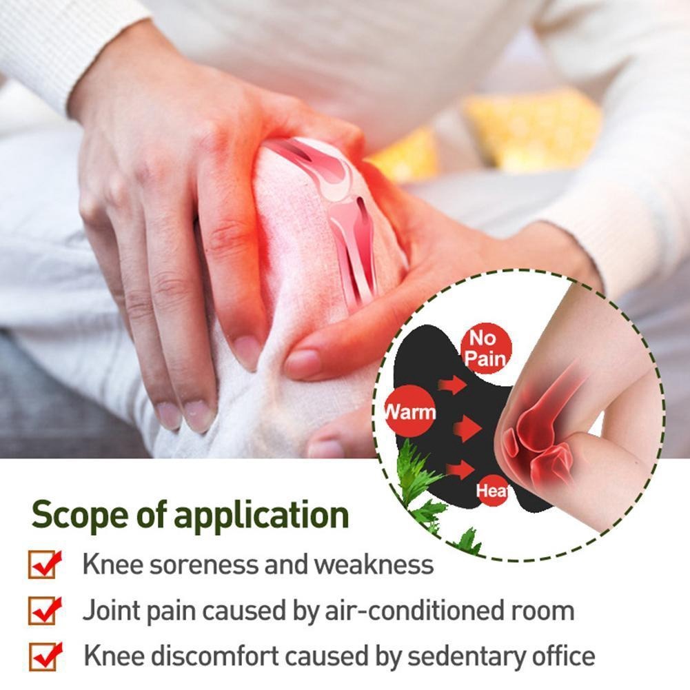Herbal Knee Pain Relief Patch ��� Heat T