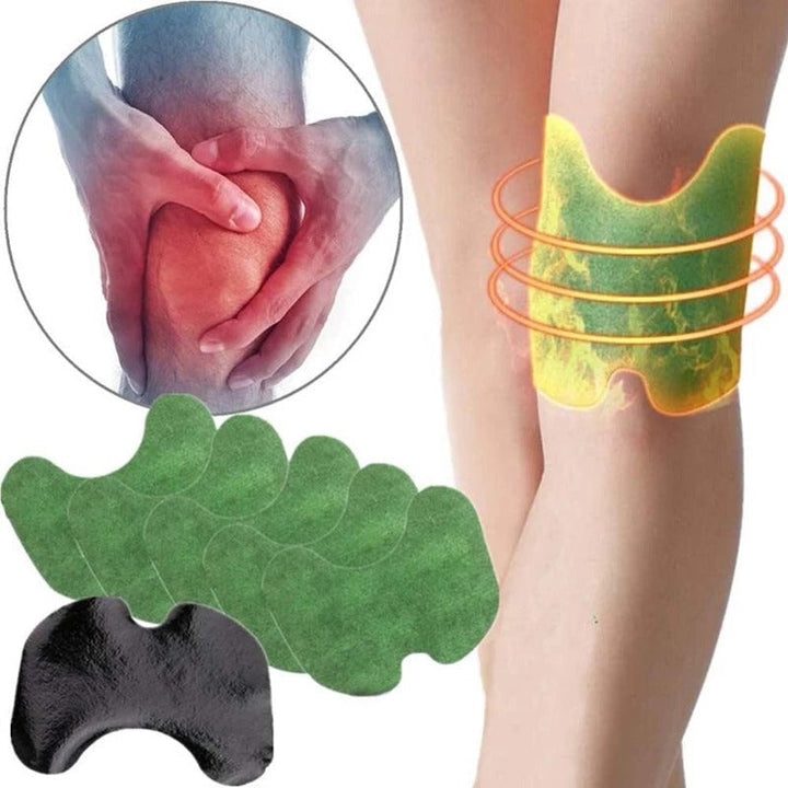 Herbal Knee Pain Relief Patch ��� Heat T