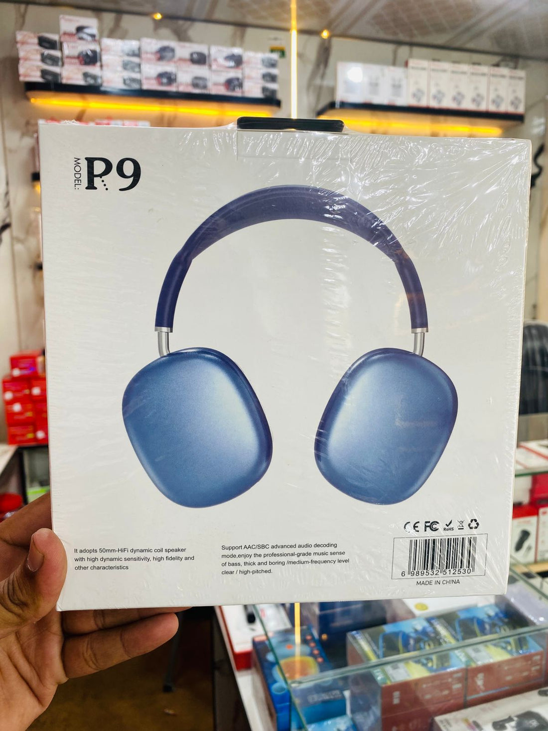 P9 Wireless Bluetooth Headphones ��� Fidelity Stereo